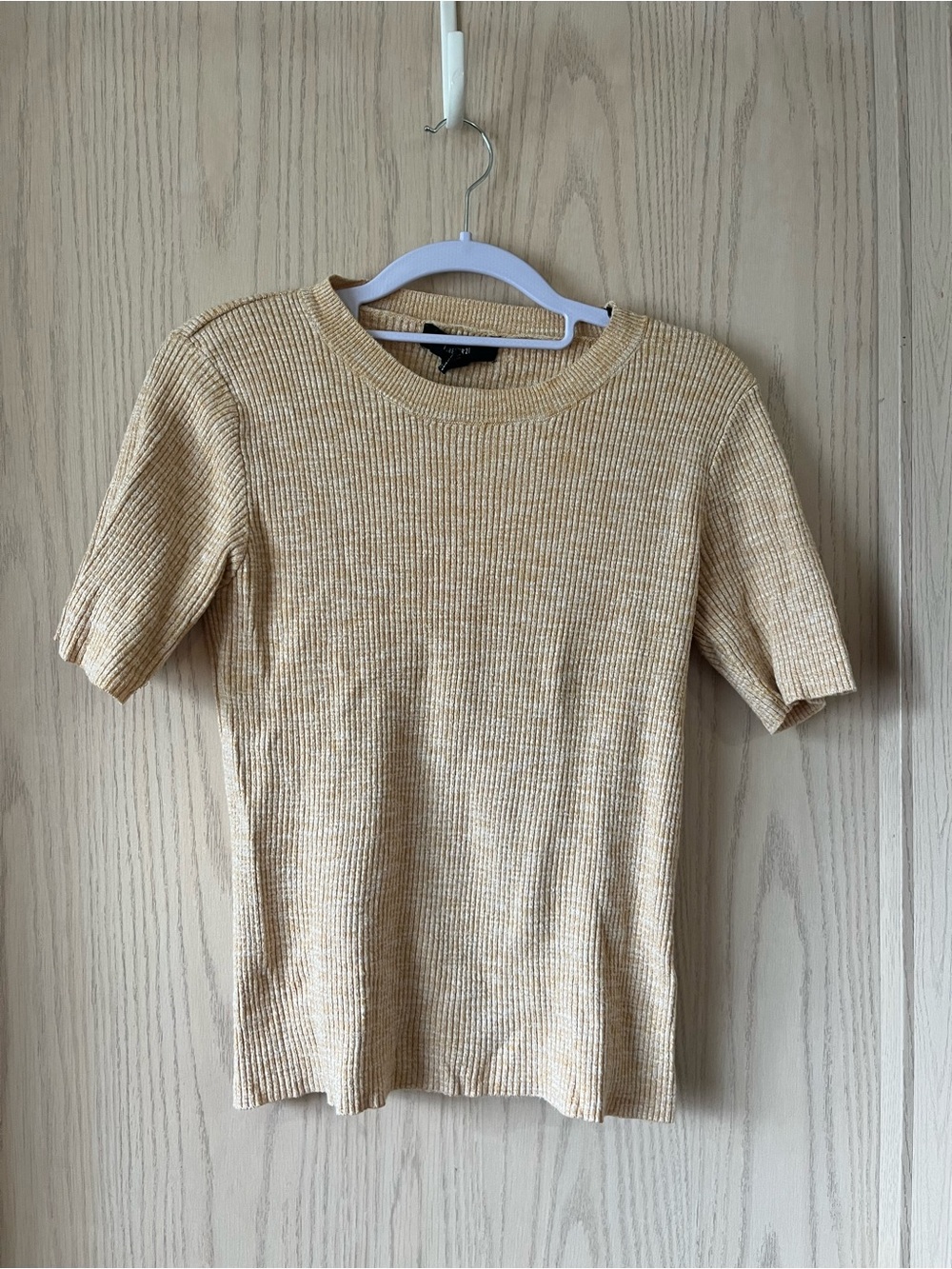 Forever 21 Light Yellow /Beige Thick Material Top